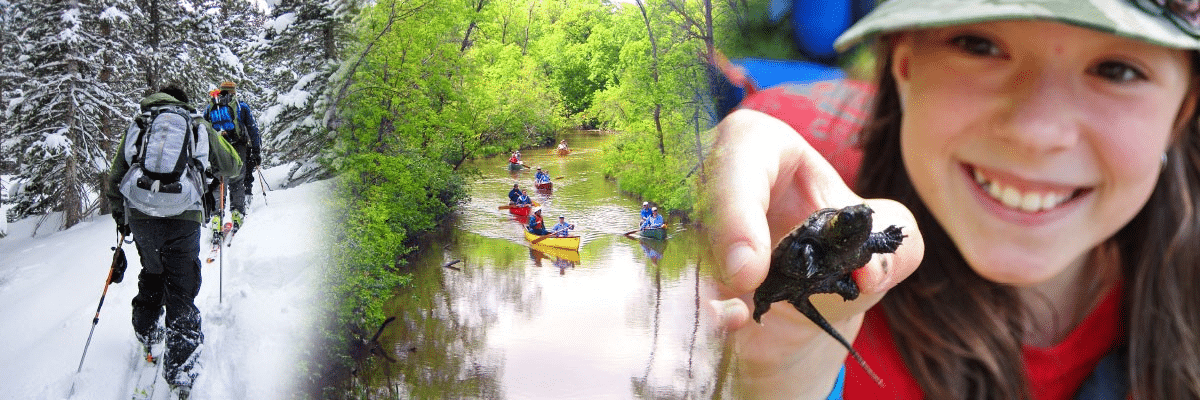 gradient picture showing nature manitoba activities